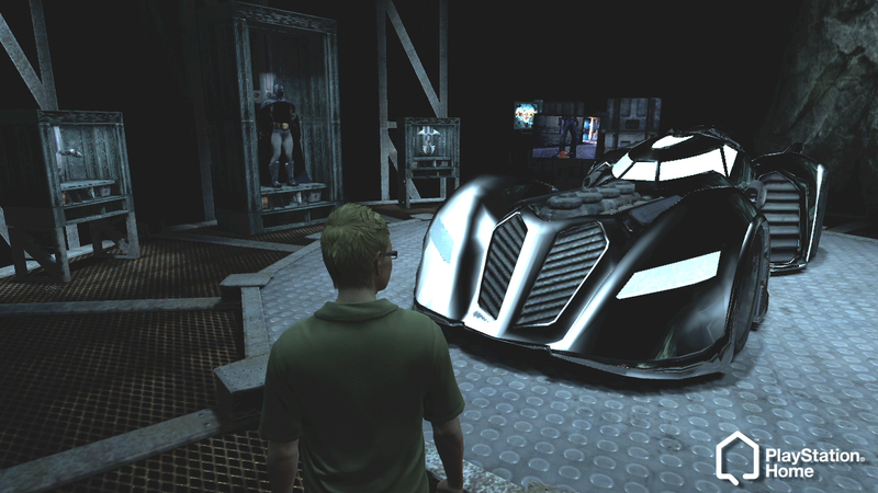 Illustration for article titled Quick, To The Batcave, PlayStation Home!